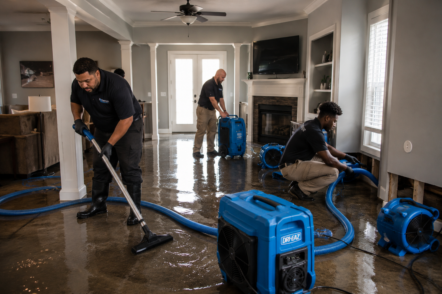 emergency water damage Santa Ana fast response team